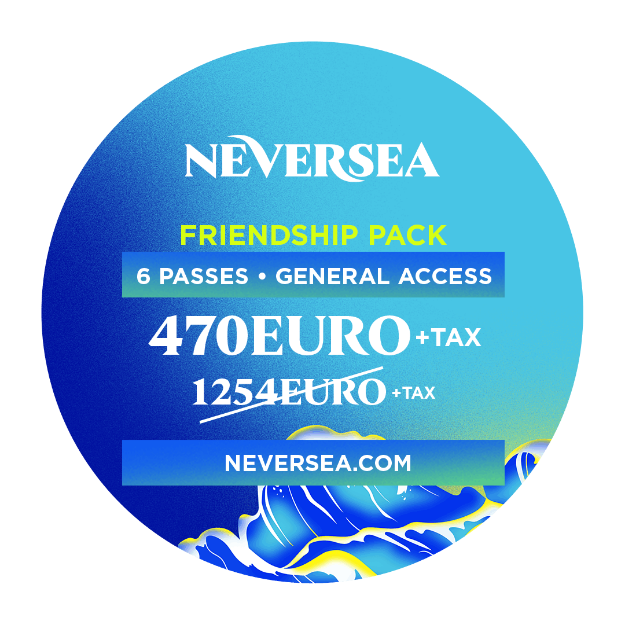 Imagine Friendship Packs - 6 Pack - Acces General Basic - Neversea 2023 - Abonament 4 zile