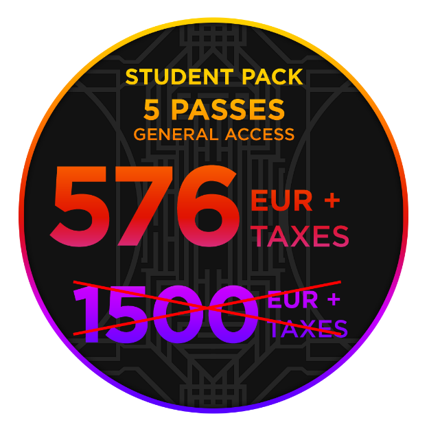 Picture of Student Packs - 6 Pack - General Access Basic - Untold 2023 - 4-Day Pass