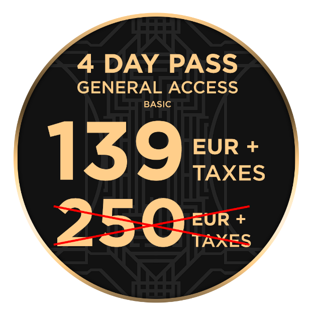 Imagine General Access Basic - Untold 2023 - 4-Day Pass - International